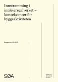 Ny S&Oslash;A-rapport: Finner forel&oslash;pig ingen klare effekter av innleieforbudet p&aring; boligbyggingaktiviteten