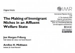 The Making of Immigrant Niches in an Affluent Welfare State