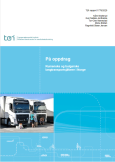 Ny rapport: Stort forbedringspotensial rundt arbeidsforholdene til utenlandske vogntogsjåfører
