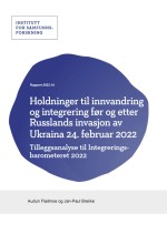 ISF-rapport: Holdninger til innvandring og integrering før og etter Russlands invasjon av Ukraina 24. februar 2022
