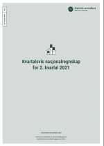 Kvartalsvis nasjonalregnskap for 2. kvartal 2021