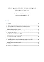 Arbeids- og sosialpolitikk i EU – status og utviklingstrekk 2. halvår 2022  