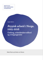 Atypisk arbeid i Norge, 1995–2018